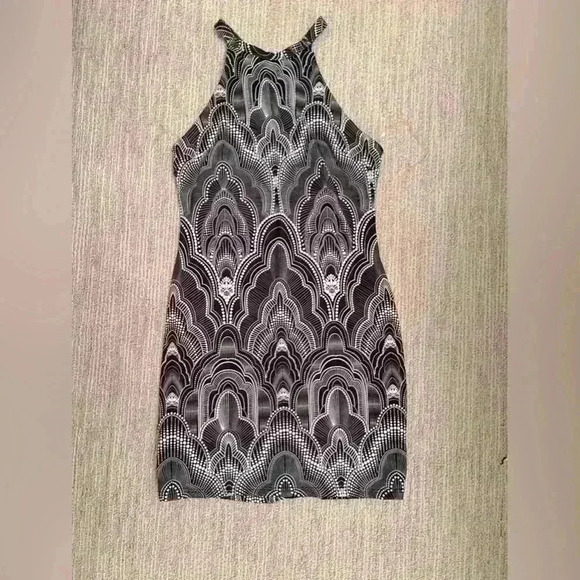 Dark navy mini dress - Picture 1 of 4